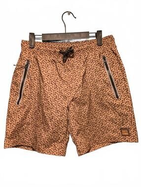 Southpole Swim Trunks Swimming Shorts Zipper Size Small 28x7